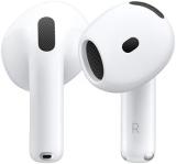 Apple AirPods 4 Wireless Earbuds, Bluetooth Headphones, Personalised Spatial Audio, Sweat and Water ...